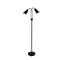 Mid Century Styled Twin Floor Lamp