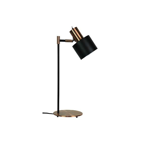 Mid Century Task Lamp With Brushed Copper