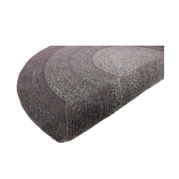 Midi Choc Round Polypropylene Rug