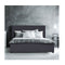 Milano Decor Gas Lift Bed Frame And Headboard  King Single Charcoal