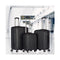 3Pc Abs Luggage Suitcase Luxury Hard Case Travel Set Black