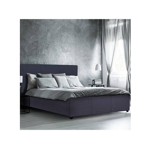 Milano Luxury Gas Lift Bed Frame And Headboard King