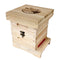 Mini Beehive Box 2 Tier Timber Decor Art