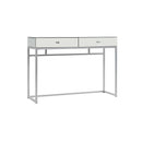 Mirrored Console Table Steel And Glass