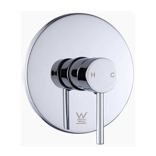 Mixer Tap Shower Bath Watermark Approved Chrome