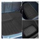 Tesla Model Y Floor Mats Front Rear Trunk Toolbox Anti Slip Car Carpet