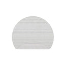 Modena Round White Rug