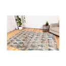 Modern Fancy Design Denim Taupe Rug