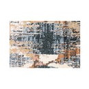 Modern Fancy Design Denim Taupe Rug