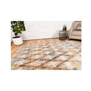 Modern Fancy Design Light Beige Rug