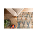 Modern Fancy Design Light Beige Rug