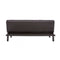 Modular Faux Linen Fabric Sofa Bed Couch Black