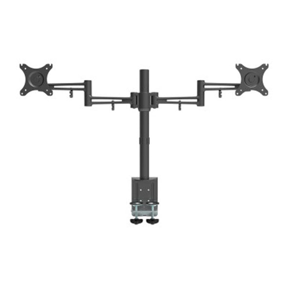 Monitor Arm Mount Dual Black