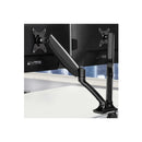 Monitor Arm Mount Dual Gas Black