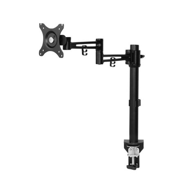 Monitor Arm Mount Single Black