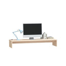 Monitor Stand 100 X 27 X 15 Cm Solid Wood Pine