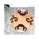 Monkey Table With 2 Chairs Set