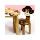 Monkey Table With 2 Chairs Set