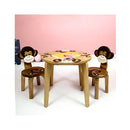 Monkey Table With 2 Chairs Set