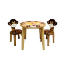 Monkey Table With 2 Chairs Set