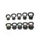 Morgan 160Kg Cast Iron Kettlebell Pack