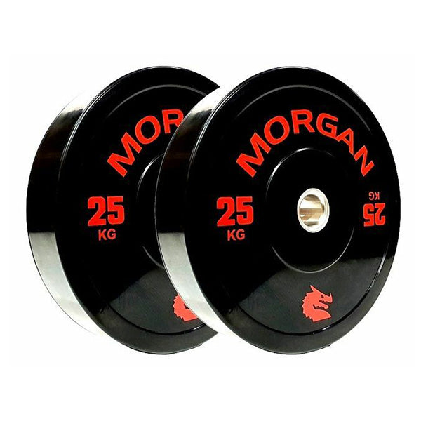 Morgan 25Kg Olympic Bumper Plates Pair