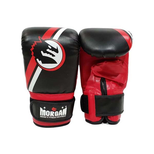 Morgan Classic Bag Mitts Red And Black