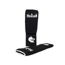 Morgan Elastic Shin And Instep Protectors Black Small