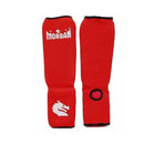 Morgan Red Elastic Shin And Instep Protectors