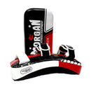 Morgan Endurance Gel Leather Curved Thai Pads Pair