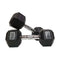 Morgan Rubber Hex Dumbbells Pair