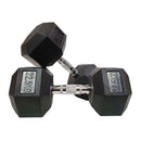 Morgan Rubber Hex Dumbbells Set Of 2