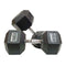 Morgan Rubber Hex Dumbbells Set Of 2