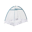 Mosquito And Insect Nets Foldable Camping Canopy Blue And White