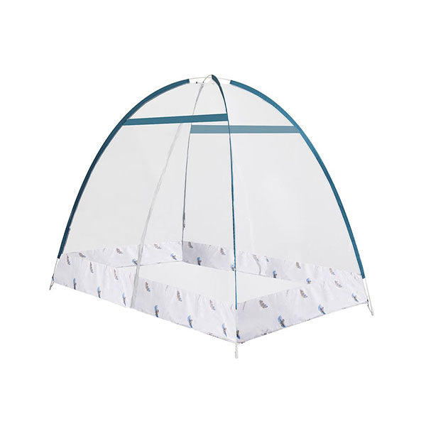 Mosquito And Insect Nets Foldable Camping Canopy Blue And White