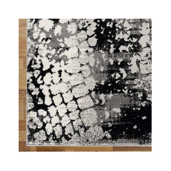 Moth Resistant Boston Grey Hallway Runner Rug