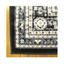 Moth Resistant Ruby Black Rug