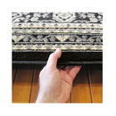 Moth Resistant Ruby Black Rug