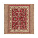 Moth Resistant Ruby Red Rug