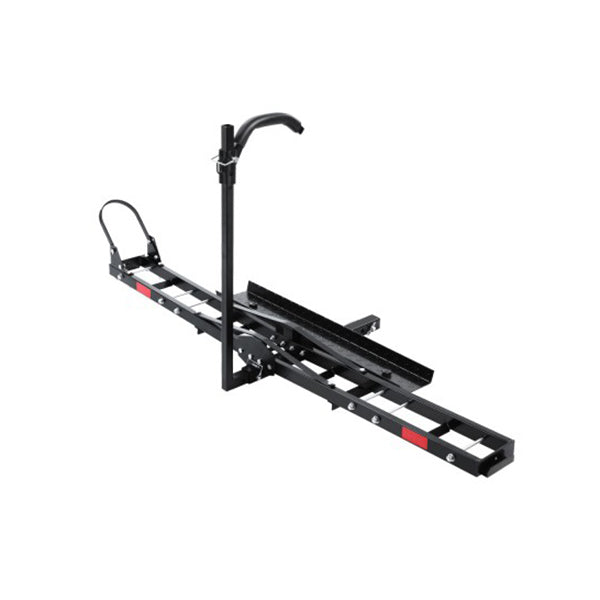 Motorbike Carrier Rack 2 Inch Towbar Arm Dirt Bike Ramp Steel