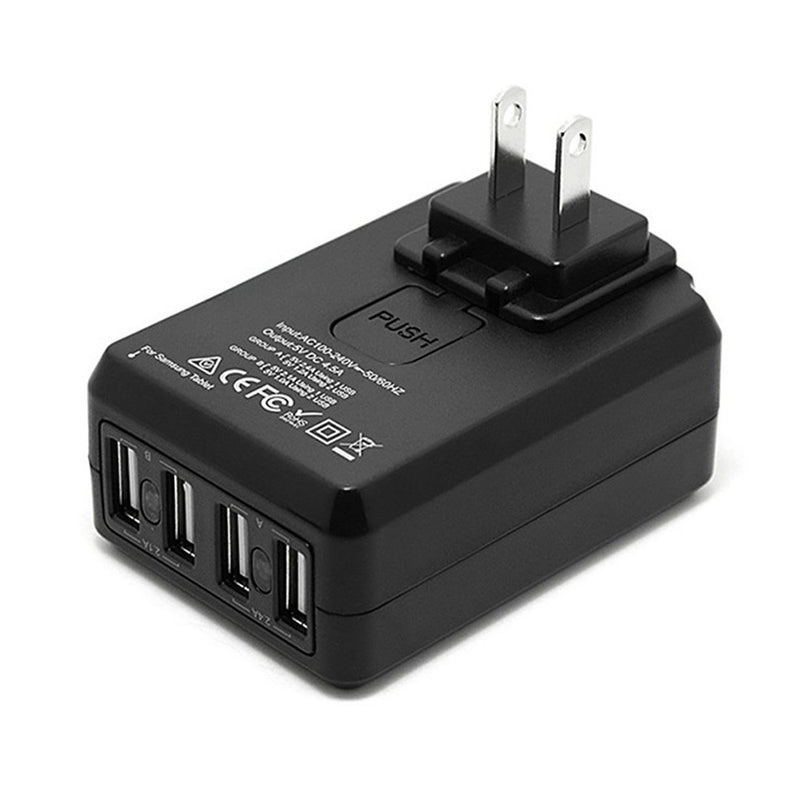 Mozbit 4.5A 4-Port USB Travel Wall Charger