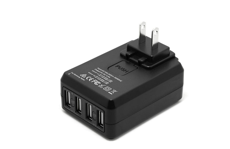 4 Ports USB World Travel Charger