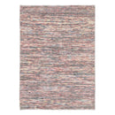 Simple Multi Colour Wool Rug