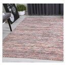 Simple Multi Colour Wool Rug