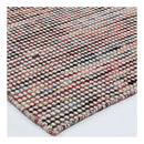 Simple Multi Colour Wool Rug