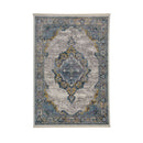 Mystic Silver Tan Polypropylene Rug