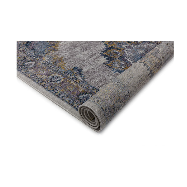 Mystic Silver Tan Polypropylene Rug