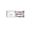 Chromax 11cm 4Pin Pwm Fan Power Splitter Cables 3 Pack