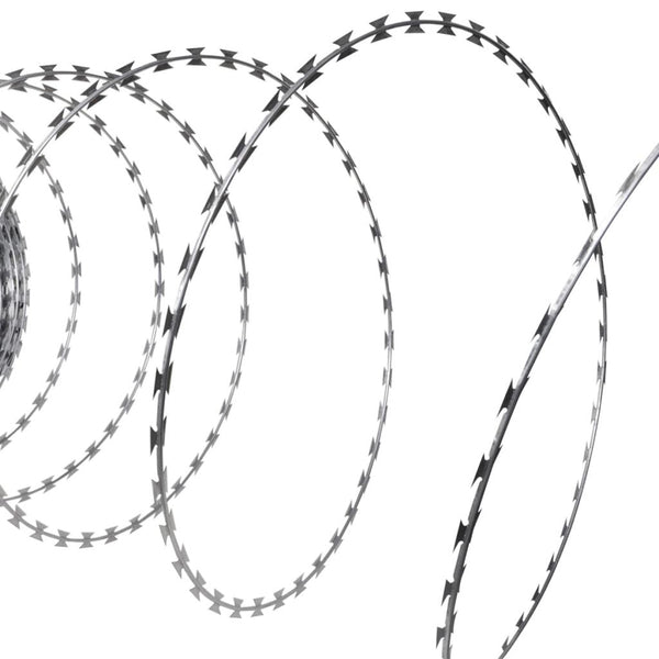 NATO Razor Wire Helical Wire Galvanized Steel 60m Roll