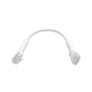 Unifi Patch White Both End Bendable To 90 Degree Rj45 Ethernet Cable